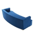 thumbnail image 3 of Encompass Channel Tufted Performance Velvet Curved Sofa-EEI-4134, 3 of 5