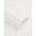 thumbnail image 6 of sogami Mens Button Up Shirt Cuban Linen Shirts for Men Guayabera Long Sleeve White Casual Shirt, 6 of 6