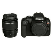 Canon EOS Rebel T100 DSLR Camera EF-S 18-55mm f/3.5-5.6 IS II Lens Kit, 18 Megapixel CMOS (APS-C) Sensor, Full HD Videos, Built-in Wi-Fi, Beginner Photographers, Digital Camera, Black