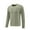 Mens Shirts Army Green, variant on M-4X Plus Size T Shirts with Zipper Pocket Long Sleeve Big & Tall Running T-Shirts Solid Stretchy Slim Crewneck Cooling Athletic Tees Tops