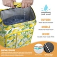 thumbnail image 2 of Travel Cooler Bag - Lemon Camping Beer Cooler Backpack with Bottle Opener- Waterproof Insulated Picnic Backpacks - Cooler Bag for Beach, 2 of 6