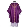 thumbnail image 7 of RJ Toomey YC454 Avignon Collection Chasuble-Purple, 7 of 7