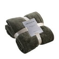 thumbnail image 2 of Throw Blanket for Couch, Lightweight Plush Warm Blankets for Bed, Fuzzy Cozy Flannel Blanket Throw for Sofa, Soft Warm Light Weight for Travelling In Spring Summer,27.56 X 39.37 Inch, 2 of 2