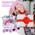 thumbnail image 5 of Roller Skates for Girls for Kids 4 Size for Children of Different Ages Adjustable Light up Roller Skate Wheels LED Luminous 35-38 Rollerskates, 5 of 8