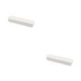 thumbnail image 1 of Qarigey Caja de regalo de joyería Collar rectangular Caja de almacenamiento de cadena de mano Embalaje de joyería Mostrar contenedor Blanco 2piezas, 1 of 6