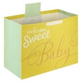 thumbnail image 4 of Hallmark Jumbo Horizontal Gift Bag (Welcome Sweet Baby on Yellow), 4 of 6