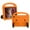 Orange, variant on Dteck Case for Amazon Fire HD 10 2021/HD10 Plus 2021 10.1-inch 11th Generation,Kids Friendly EVA Foam Shockproof Handle Kickstand Case Lightweight Protective Shell Cover,Blue