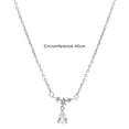 thumbnail image 5 of Kripyery Women Necklace High-end Exquisite Shiny Cubic Zirconia Water Drop Shape Lady Pendant Female Jewelry, 5 of 7