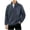 B_Gray, variant on Men Winter Warm Versatile Outwear Coat Solid Color Long Sleeved Stand Up Collar Casual Outerwear With Pockets Daily Commute Street Style