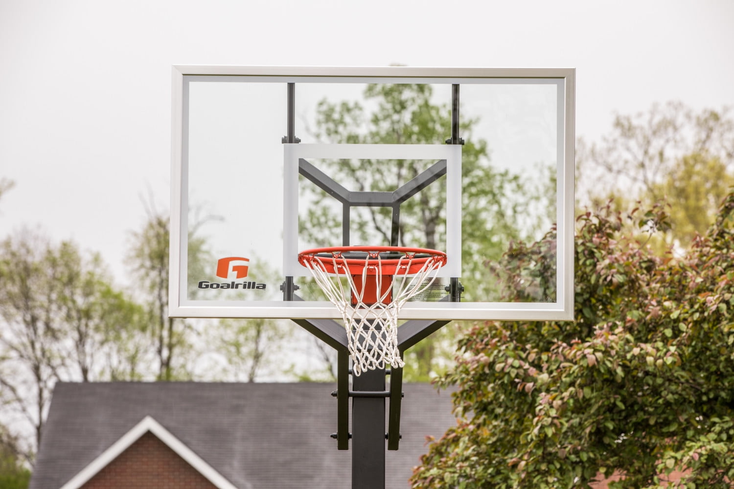 Goalrilla Pro-Style Medium 18" Outdoor Indoor Weight Breakaway Basketball Rim