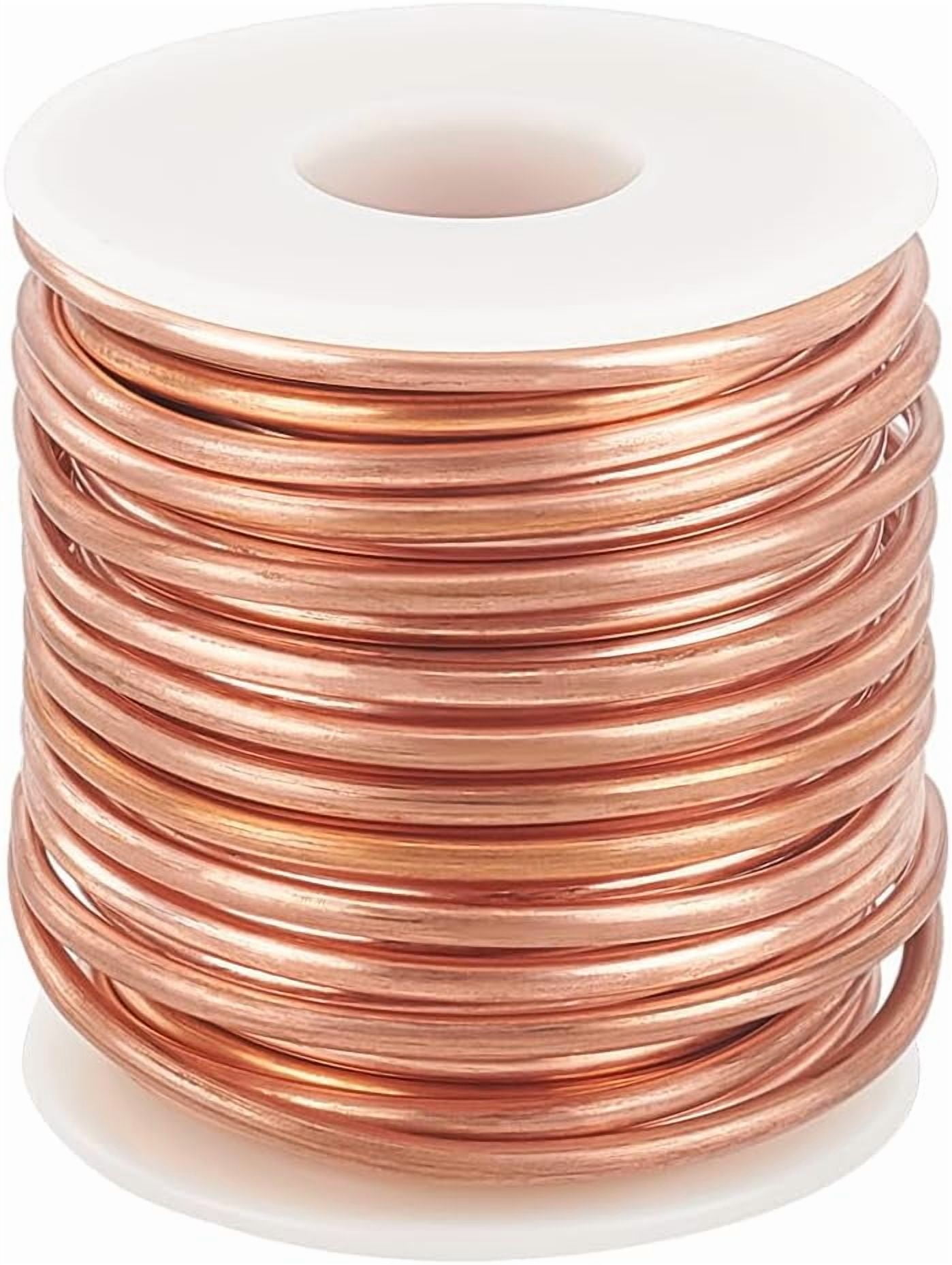 32.8 Feet Bare Solid Brass Wire 10 Gauge Round Soft Brass Wire Pure Brass Wire Craft Gem Wrapping