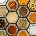thumbnail image 2 of Cornucopia Brands Mini Hexagon Glass Jars (1.5oz, 48-Pack); Tiny Hex Jars w/ Gold Lids for Spices, Gifts, Party Favors, DIY and More, 3-Tablespoon Capacity, 2 of 6