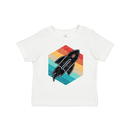 

Inktastic Rocket Ship Retro Space Gift Toddler Boy or Toddler Girl T-Shirt