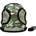 thumbnail image 3 of LAICAIW Dog Harness and Leash Set, No Pull Reflective Adjustable Pet Soft Mesh Chest Vest Harnesses Easy Control for Small Medium Dogs and Cats Outdoor Walking (M（14''-16''）, Camouflage), 3 of 7