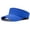 A_ Blue, variant on Unisex Perforated Quick Dry Visor Hat with Wide Brim for Summer Bike Trip Field Training Lakeside Walk Adjustable Lightweight Sun Shield Hat Blue