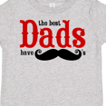 thumbnail image 4 of Inktastic Best Dads Have Mustaches Boys or Girls Toddler T-Shirt, 4 of 5