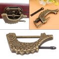 thumbnail image 1 of Cerradura en Forma de Pez Cerradura de Bronce Antiguo Candado Chino Viejo con Llave para Caja de Joyería Cajón 59×31mm Unbranded GY01038, 1 of 7