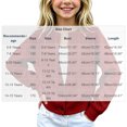 thumbnail image 2 of Mooqilaa Girls Cardigan Sweater, Long Sleeve Ribbed Knit Casual Button Front Fall Winter Cardigans Size 13-14 Years Wine, 2 of 5