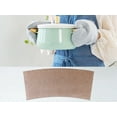 thumbnail image 5 of Unique Bargains 6 Pack Place Mats Faux Leather Placemat for Dining Table Champagne 20x12in, 5 of 7