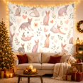 thumbnail image 3 of Sphynx Cats Cats with Depicted Relaxed Poses Such, Nostalgic Vintage for Botanical Art Lovers, Botanical Wall Art, Valentine'S Day Gift, Tapestry Wall Hanging for Bedroom and Dorm, 3 of 7
