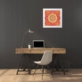 thumbnail image 3 of Kimberly, Allen 26x26 White Modern Wood Framed Museum Art Print Titled - Medallion Pink 3, 3 of 4