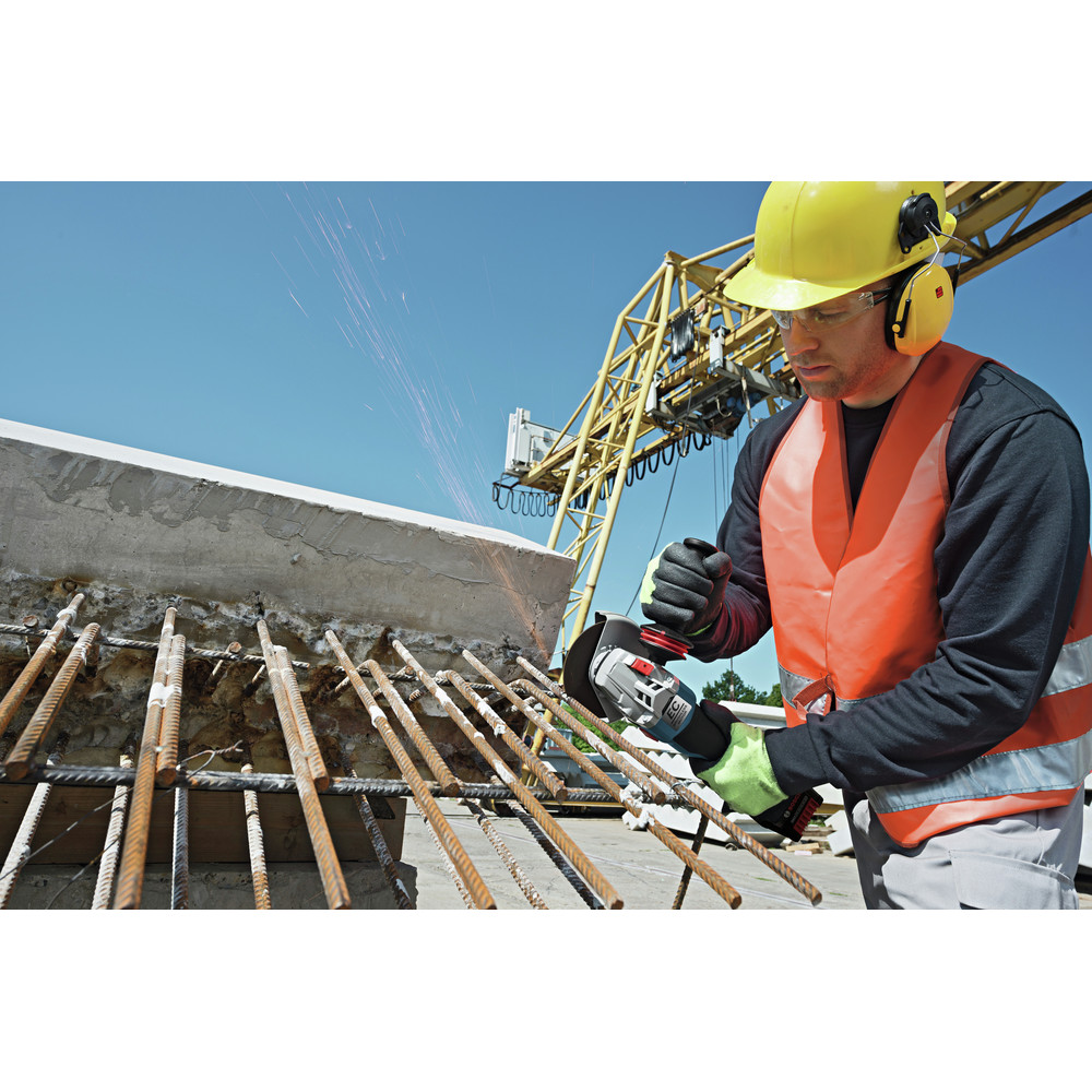 Restored Premium Bosch GWS18V-45CN-RT 18V EC/ 4-1/2 in. Brushless Connected-Ready Angle Grinder (Tool Only) (Refurbished)