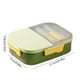 thumbnail image 3 of Fiambrera Bento de 1250 ml para niños y adultos | Recipiente hermético para microondas | Caja multicompartimento para preparar comidas | Incluye 1 fiambrera en rosa, azul o verde, 3 of 6