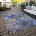 thumbnail image 6 of Addison Rugs Chantille Indoor/Outdoor Transitional Modern Blue Washable Rectangle Rug, 10' x 14', 6 of 6