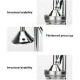 thumbnail image 6 of Cast Iron Juicer Hand Press, Easy-to-Clean, Heavy-Duty, Professional Citrus Juicer, Stainless Steel Lemon Citrus Crush Machine for Fresh Lemonade Orange Juice, 6 of 11