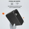 thumbnail image 6 of Nkmbld Portable Projector, Full HD 1080P Support Video Projector, Portable Small Movie Projector, Compatible with iOS/Android/Windows/TV Stick/Box/Usb/HDMI, 6 of 9