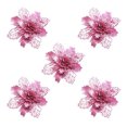 thumbnail image 3 of Christmas Artificial Flower, Home Decoration, Sequined Reflective Crafts Creative DIY Holiday Props, 3 of 6
