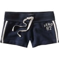 thumbnail image 1 of Aeropostale Aero 87 Terrycloth Casual Mini Shorts para mujer, azul, grande, 1 of 1