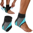 thumbnail image 6 of Ankle Brace Compression Sleeve Adjustable Flexible Support for Sports Running Basketball Ankle Sprain Recovery Unisex Right Foot, 6 of 6