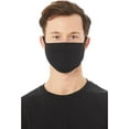 thumbnail image 2 of Masque en Tissu Réutilisable 2 Épaisseurs, Noir, M/L, Lot de 72 Noir 1 Unité (Lot de 72), 2 of 4