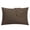 Brown, variant on REGALWOVEN Set of 2 Microfiber Pillowcases with Zipper Black Queen(20"x30")