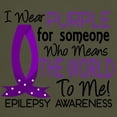 thumbnail image 3 of CafePress - Means World To Me 1 Epilepsy Shirts T Shirt - Men's Classic Graphic Cotton T-Shirt, 3 of 4