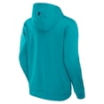 thumbnail image 3 of Men's Fanatics  Teal Charlotte Hornets Reserve Defender Pullover Hoodie, 3 of 3