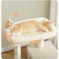 thumbnail image 5 of Pefilos 45" Modern Cat Tree House, Cat Condo for Indoor Cats, Activity Center Cat Scratching Tower for Kittens Toy, Beige, 5 of 7