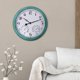 thumbnail image 3 of Reloj de exterior de estilo retro, con termómetro, higrómetro, reloj de pared redondo decorativo impermeable para jardín, piscina, valla, invernadero perfecl reloj de pared al aire libre, 3 of 8