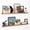 Picture Ledge Shelves,natural Oak, variant on Picture Ledge Shelf, 48 Inch Floating Shelves Set of 2, Large Nursery Book Shelves for Toys Storage, Kids Bookshelf Wall Mounted for Wall Decor Books Photo Frames, White