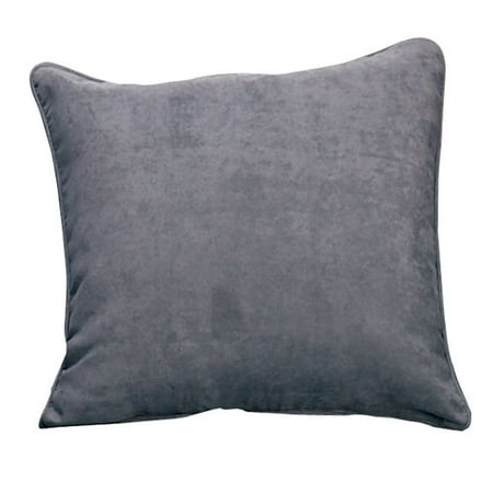 Sure Fit Soft Suede Self Cord Throw Pillow
