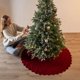 thumbnail image 5 of Xihbxyly Falda Decorativa para Árbol de Navidad, Diseño de Lazo Festivo, Tamaño Grande de 122 Cm, Material Duradero, Fácil de Limpiar, Decoración para Interiores y Exteriores, Ideal para Decorar El H, 5 of 6