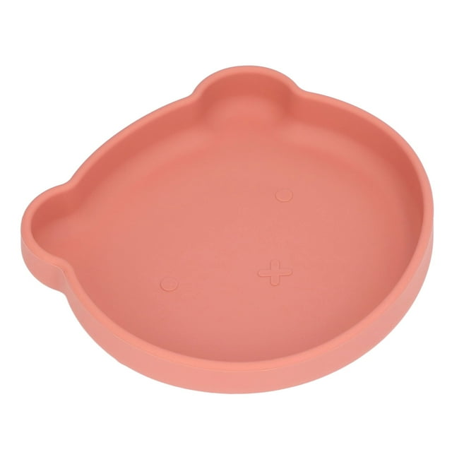 Placa de succió del Bebé, Utensilio de succió para Bebés resistente a la temperatura, material de lavar seguro para el almuerzo