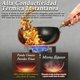 thumbnail image 4 of Wok de hierro fundido 28 cm con espátula y tapa de madera para saltear freír cocinar en estufa eléctrica, 4 of 7