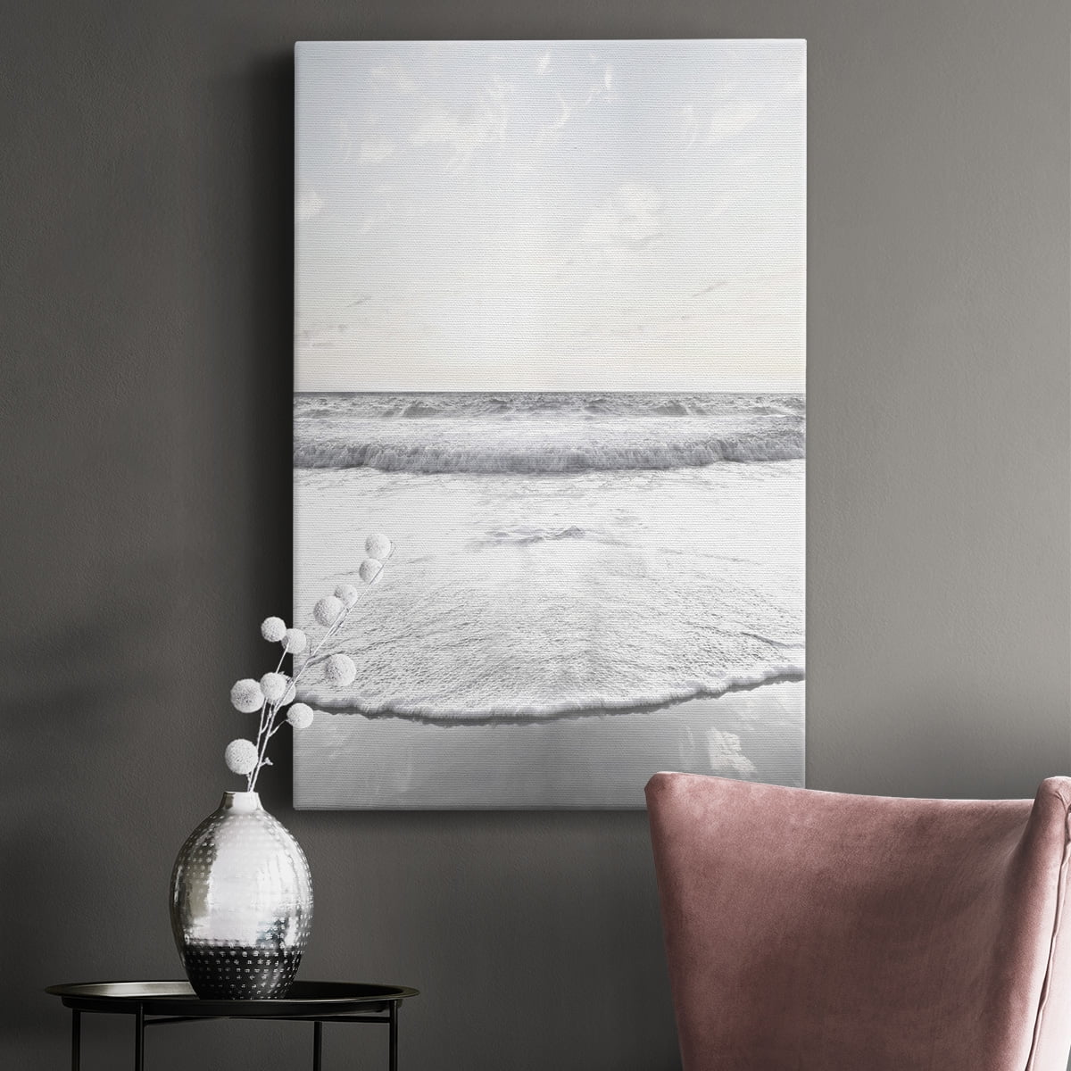 Serene Shore Premium Gallery Wrapped Canvas - Ready to Hang
