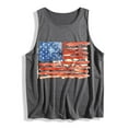 thumbnail image 4 of Tank Tops for Women Casual Short Sleeved Round Neck Loose Sleeveless T Shirt Graphic Tees, 4 of 4