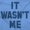 Carolina Blue, variant on It Wasn't Me Funny Naughty One Liner Long Sleeve TShirt Men Women Brisco Brands X