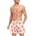 thumbnail image 3 of FORMRS Mens Swim Trunks Mesh Liner Quick Dry Casual Beach Board Shorts with Pockets, Sizes S-2XL, Apple Plaid Pattern, 3 of 9