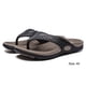 thumbnail image 5 of Slippers de hombre Masajeando diapositivas antideslizantes Flip Flops Sandalias Zapatos Interior al aire libre Casual Moda Cómodo Calzado Khaki 40 1 Par kenally AP008916-13, 5 of 6