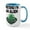 White/Blue Inside, variant on CafePress - Halloween Pretend Im An Alien Mugs - 15 oz Ceramic Large White Novelty Mug